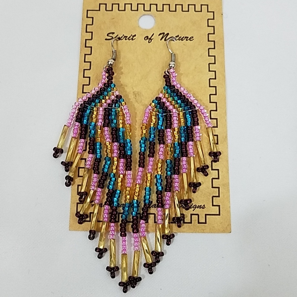 Beaded Fashion Earrings New
